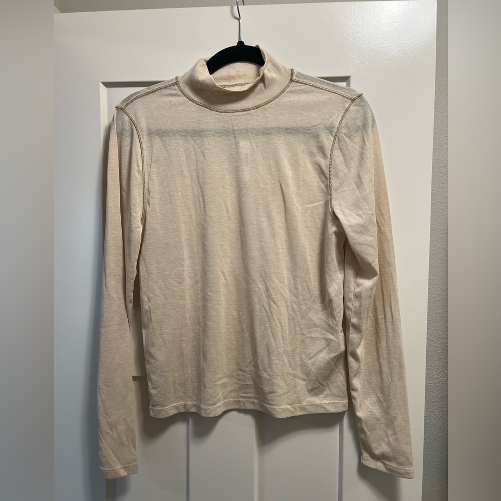 Madewell fitted mockneck